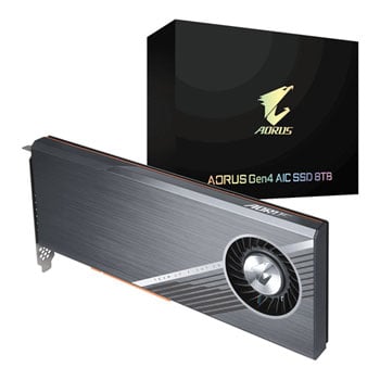 Refurbished Gigabyte AORUS 8TB PCIe 4.0 AIC NVMe Open Box SSD/Solid State Drive