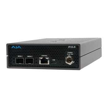 AJA IP25-R 4K SMPTE ST 2110 To 12G-SDI/HDMI Converter