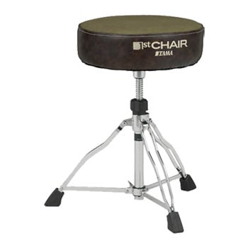 Tama 1st Chair Rounded Seat w/ Canvas Top (Khaki / Brown)