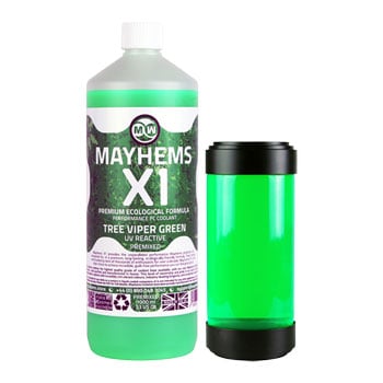 Mayhems X1 Tree Viper Uv Reactive Premixed Fluid - 1L Extra Large Green Mx1p1lgrx6