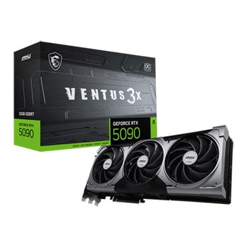 Refurbished MSI NVIDIA GeForce RTX 5090 32GB VENTUS 3X OC Blackwell Graphics Card