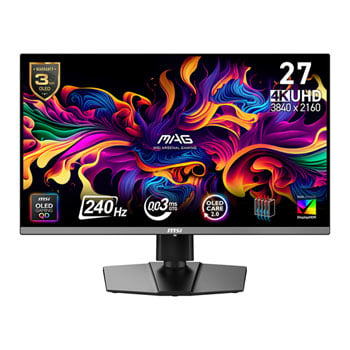 Open Box MSI 26.5" MAG 272UP QD-OLED X24 240Hz OLED Monitor