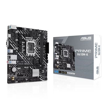 ASUS Intel H610 PRIME H610M-K Micro-ATX Motherboard