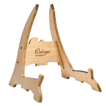 Ortega Guitars Wood Guitar Stand Natural Bright