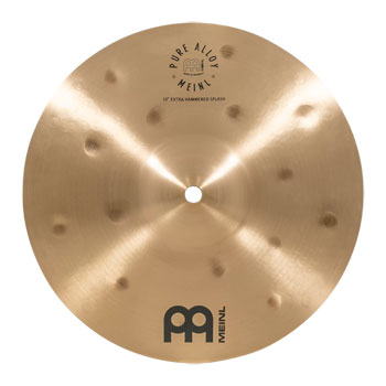 Meinl 10" Pure Alloy Extra Hammered Splash Cymbal Size 10 Pa10ehs