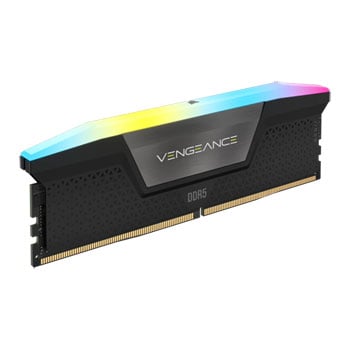 CORSAIR Vengeance RGB Black 8GB 5200MHz DDR5 Memory Kit