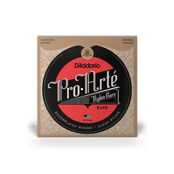 Daddario D'addario Normal Tension, Pro-Arté Nylon Classical Guitar Strings Ej45