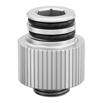 EK-Quantum Torque Push-In Adapter M 14 - Satin Titanium