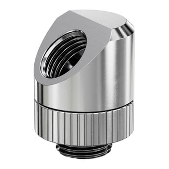 EK-Quantum Torque Rotary 45° Adapter Fitting - Nickel
