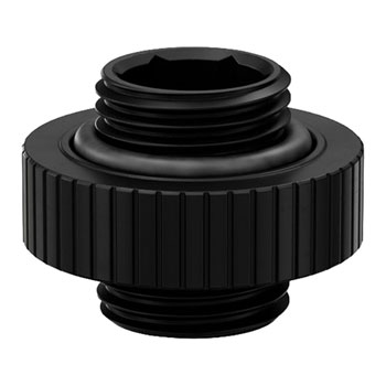 EK-Quantum Torque 7mm Static Male / Male Extender - Black