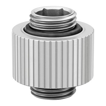 EK-Quantum Torque 14mm Static Male / Male Extender - Satin Titanium