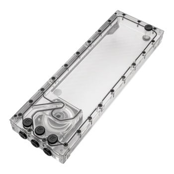 EK-Quantum Kinetic³ FLT 360 D5 D-RGB Plexi Reservoir Body