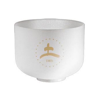 Meinl Sonic Energy 10" TCM Crystal Singing Bowl, Earth 256 Hz