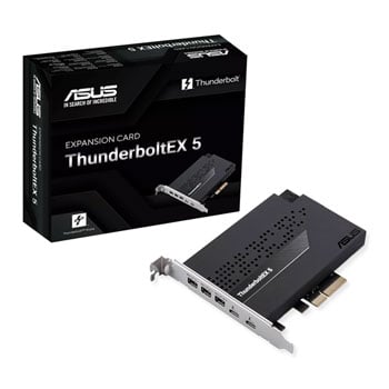 ASUS ThunderboltEX 5 PCI Express Add-in Card with upto 130W Fast Charge