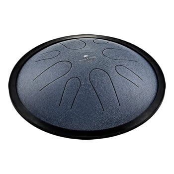 Meinl Sonic Energy 10" Compact Steel Tongue Drum, C Minor, 8 Notes, 432 Hz, Navy Blue