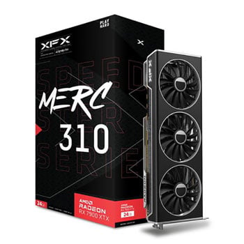 Xfx Refurbished Amd Radeon Rx 7900 Xtx Speedster Merc 310 Editio Black Rx-79Xmercb9