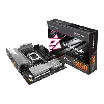 Sapphire NITRO+ B850M WIFI AM5 DDR5 PCIe 5.0 MicroATX Motherboard