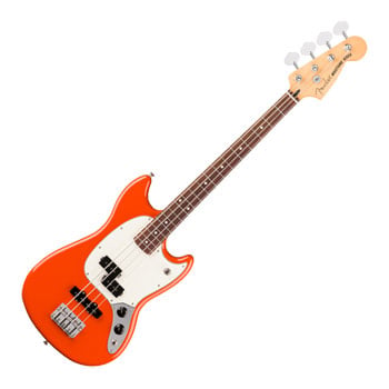 Fender Player II Mustang Bass PJ, Rosewood Fingerboard, Rallye Orange