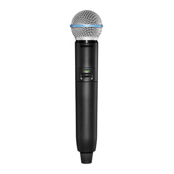(Open Box) Shure GLXD2+/B58=-Z4 Digital Wireless Dual Band Handheld Transmitter + BETA 58A Vocal Mic