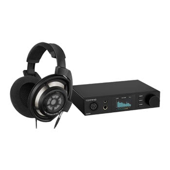 Sennheiser HD 800 S Open-Back Headphones & Topping DX5II Amp and DAC Combo