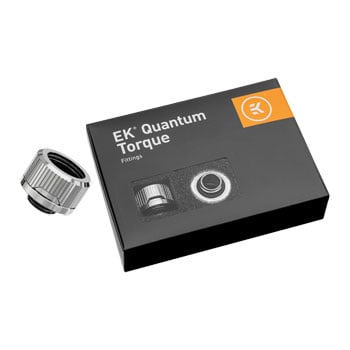 EK-Quantum Torque HDC-16 Nickel Compression Fitting (6-Pack)