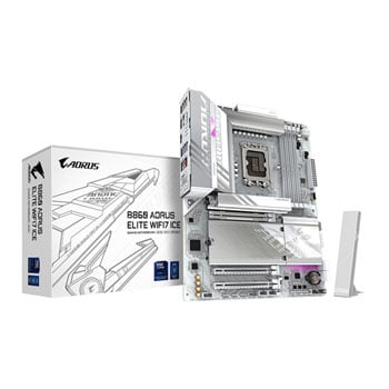 Gigabyte Ddr5 Pcie Atx Motherboard Size 5.0 B860 Aorus Elite Wifi7 Ice