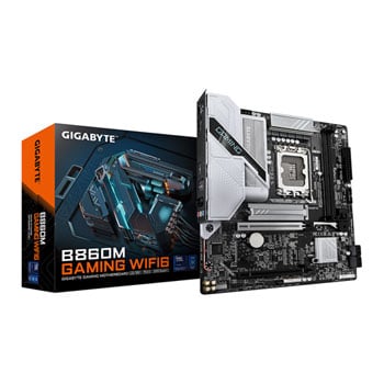Gigabyte B860M GAMING WIFI6 DDR5 PCIe 5.0 Micro-ATX Motherboard