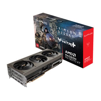 Sapphire Amd Radeon Rx 9070 Xt Nitro+ Gaming Oc 16Gb Crimson Desert Ed 11348-10-20G