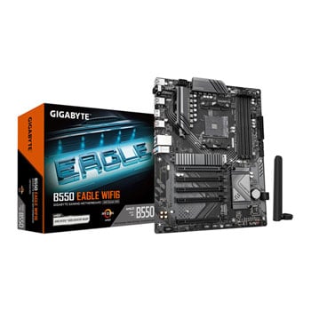 Gigabyte B550 EAGLE WIFI6 AM4 DDR4 PCIe 4.0 ATX Motherboard
