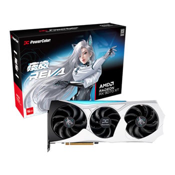 PowerColor AMD Radeon RX 9070 XT HELLHOUND REVA Ed. 16GB GDDR6 Graphics Card