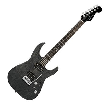 Charvel Pro-Mod Plus DK24 HH 2PT EB QM, Ebony Fingerboard - Midnight Ocean