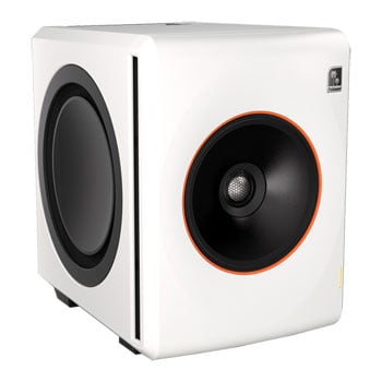 Palmer Orbit - Active Coaxial 3-Way Studio Monitor, Size 11 White Porbit11w