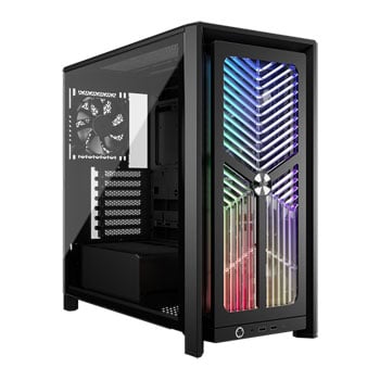 CORSAIR FRAME 4000X RS RGB Black Mid Tower Tempered Glass PC Case