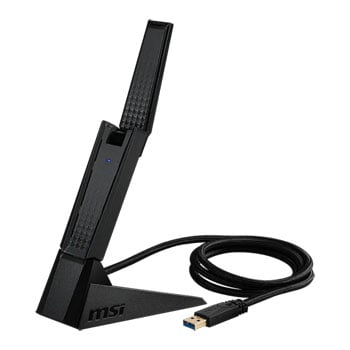 MSI AXE1800 Wi-Fi 6 Dual-Band USB3.0 Adapter with Stand