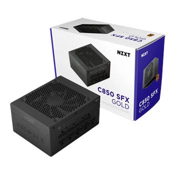 850W NZXT C850 SFX Gold 850 Watt Fully Modular SFX 80+ Gold ATX