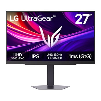 Refurbished LG 27" 27G810A-B 4K UHD 180Hz IPS FreeSync Premium Gaming Monitor with Dual Mode