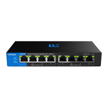 Linksys LN2308P Business 8-Port 2.5 Gigabit PoE++ Switch 180W