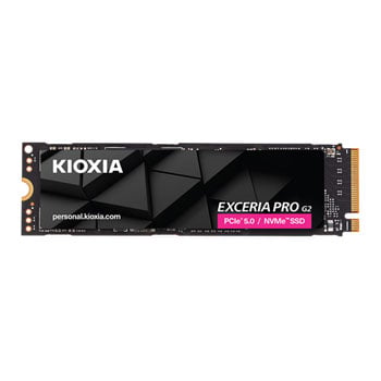 内蔵型SSD KIOXIA Nvme M.2 SSD 2TB Kioxia Exceria PRO G2 2TB M.2 (2280) PCIe Gen 5 NVMe SSD / Solid