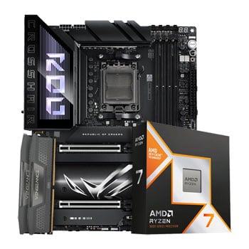 Asus Rog Crosshair X870e Hero + Amd 9800X3d Cpu + Corsair 6000Mhz 32Gb 90Mb1ie0-M0eay0