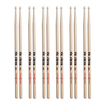 6 x Pairs - Vic Firth American Classic 7A Drumsticks