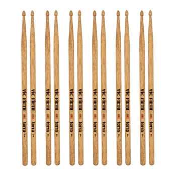 6 x Pairs - Vic Firth VF-5AT Drumsticks