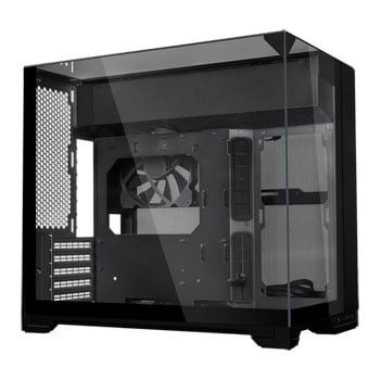 Lian Li O11 Vision-M Black Dual Chamber Mid Tower Tempered Glass PC Case