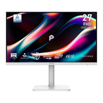 MSI PRO MAX 271PHW E14 27" Full HD 144Hz IPS Adaptive Sync Monitor