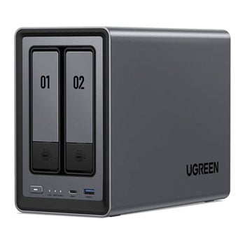 Open Box UGREEN NASync DXP2800 2 Bay NAS Enclosure 2.5"/3.5" HDD/SSD