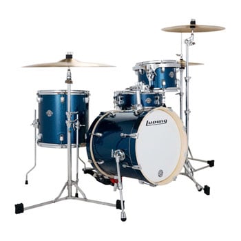 Ludwig Breakbeat Kit - Deep Blue Sparkle