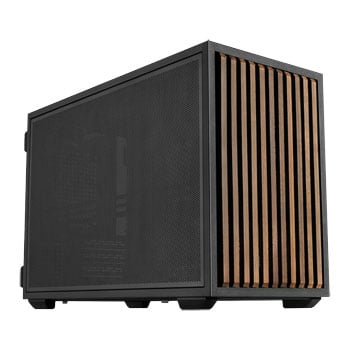 Lian Li B4-mATX Wood Black SFF Micro ATX Mesh PC Gaming Case