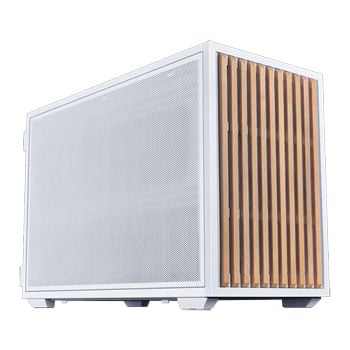 Lian Li B4-mATX Wood White SFF Micro ATX Mesh PC Gaming Case