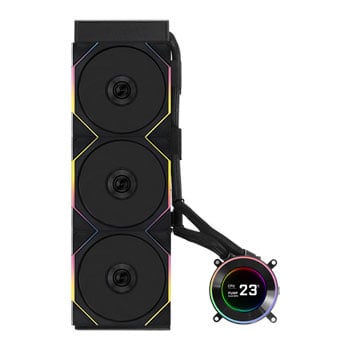 Lian Li Hydroshift II LCD-C 360TL Flex Black All-in-One CPU Cooler