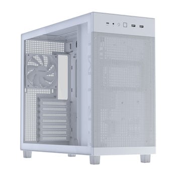 ASUS Prime AP303 TG White Mid Tower Tempered Glass PC Case