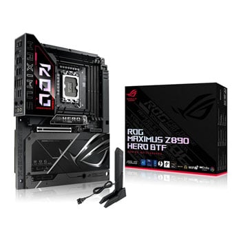 Open Box ASUS ROG MAXIMUS Z890 HERO BTF DDR5 PCIE 5.0 ATX Motherboard